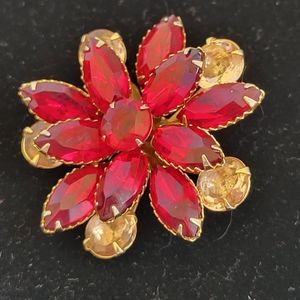 Rhinestone Brooch